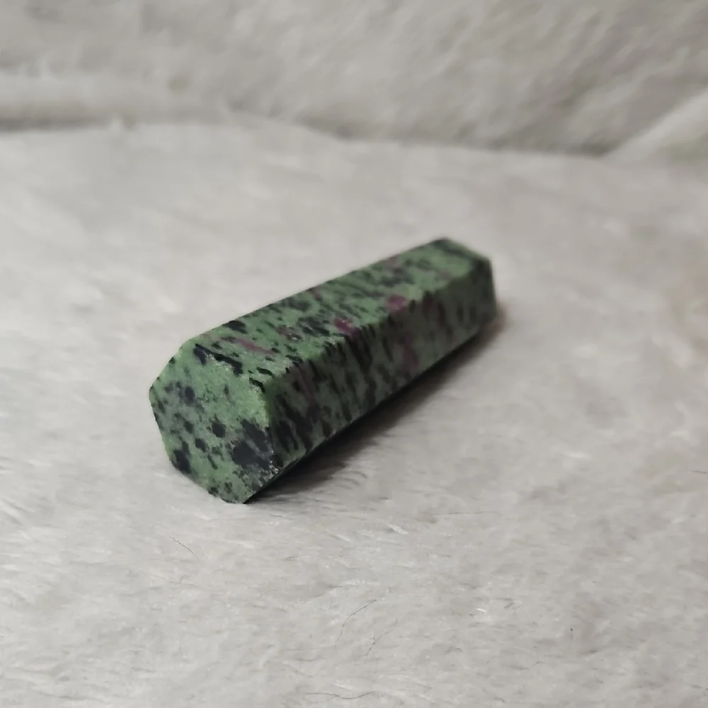Ruby Zoisite Crystal Tower Point - Picture 5 of 7